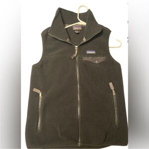 Patagonia Black Synchilla Vest Womens Size M.